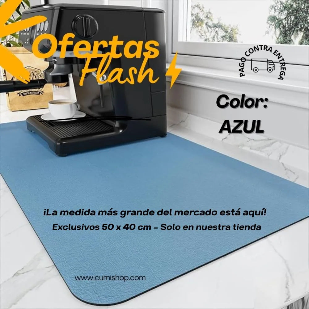 Tapete Ultra Absorbente Para Cocina 50X40 CM