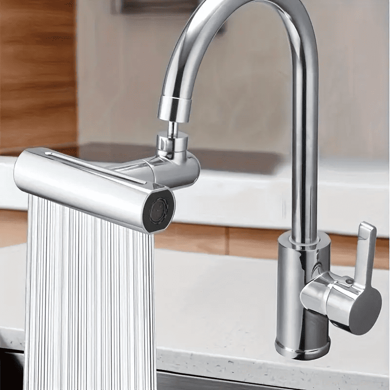 Grifo Multifuncional 4 en 1 con Ahorro de Agua