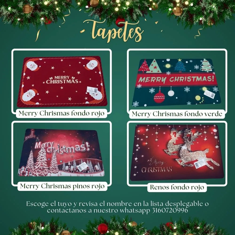 Tapete Navideño Multifuncional 🧑🏻‍🎄🎄