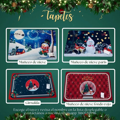 Tapete Navideño Multifuncional 🧑🏻‍🎄🎄