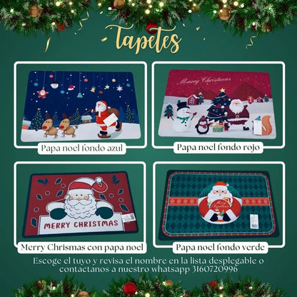 Tapete Navideño Multifuncional 🧑🏻‍🎄🎄