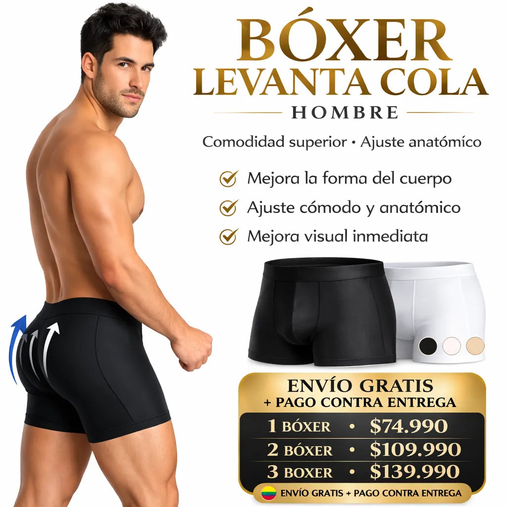 Boxer levanta cola HOMBRE