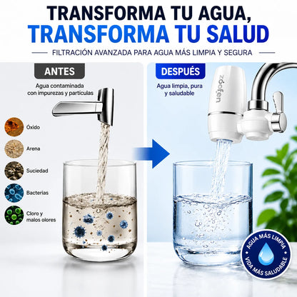 Lo que no ves en el agua de tu grifo podría terminar en tu cuerpo -  💧 Filtra impurezas, óxido y sedimentos para disfrutar agua más limpia cada día.