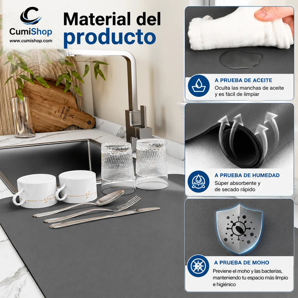 Tapete Ultra Absorbente Para Cocina