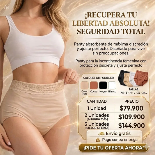 Panty  para la incontinencia