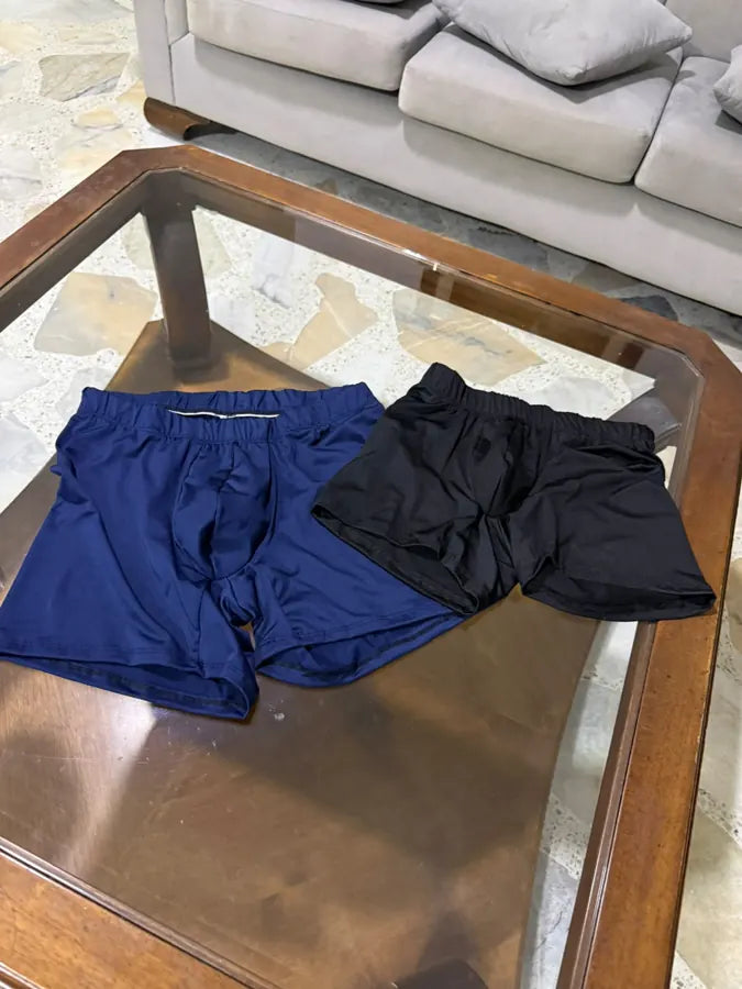 Foto de cliente: bóxers azul y negro