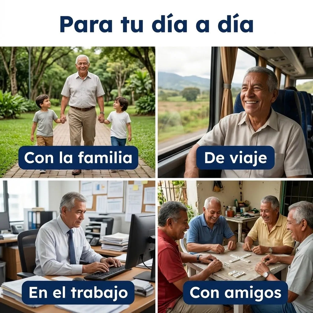 Hombres usando el bóxer Cumi en su día a día
